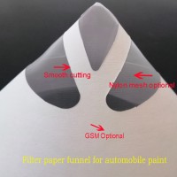 140g190micron Automotive Paper Paint Strainer Disposable Paper Funnel Paper Filter